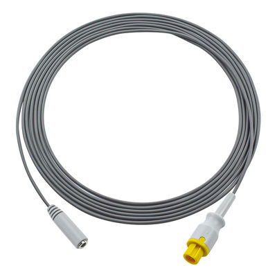 Adattatore di temperatura a connettore a due pin a canale singolo Compatibile con Mindray Datascope 0011-30-37391