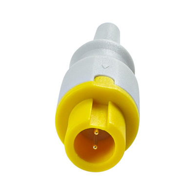 Adattatore di temperatura a connettore a due pin a canale singolo Compatibile con Mindray Datascope 0011-30-37391
