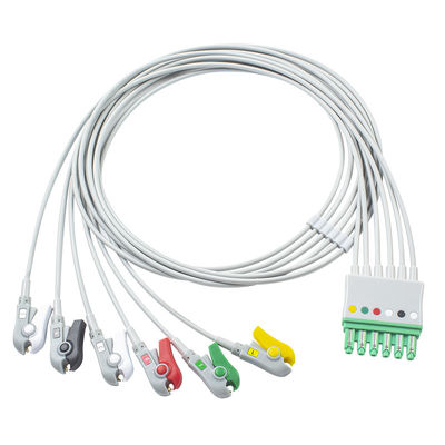 Infinito M540 MultiMed dell'arraffone M300 del cavo del cavo dei fili di piombo 6 di Siemens Draeger MP03405 ECG più la clip di IEC