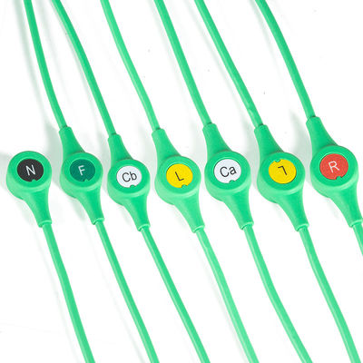 Cavo ECG MS14682 Draeger ECG Monolead a Spina Singola 6Lead Leadwires IEC Snap