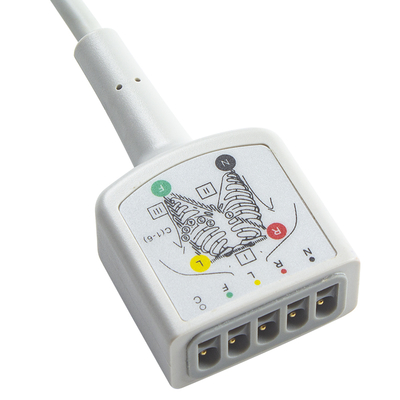 Cavo tronco ECG a 3 derivazioni AAMI 130cm 12Pin Tipo VS