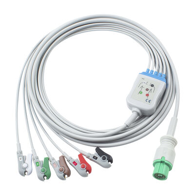 Cavo ECG EKG Fukuda Denshi 0012-00-1192 12 pin Expert Dynascope DS-5100 DS-5100E DS-5300W DS-5400 Dynascope DS-7001