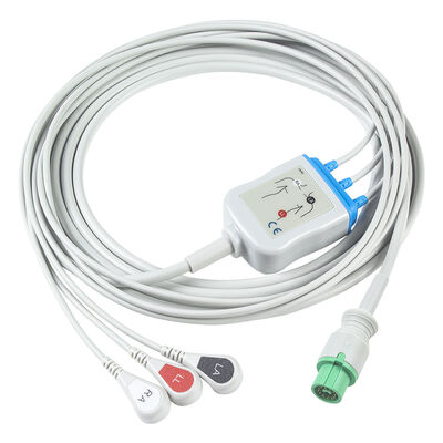 Cavo ECG EKG Fukuda Denshi 0012-00-1192 12 pin Expert Dynascope DS-5100 DS-5100E DS-5300W DS-5400 Dynascope DS-7001