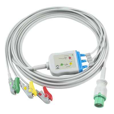 Cavo ECG EKG Fukuda Denshi 0012-00-1192 12 pin Expert Dynascope DS-5100 DS-5100E DS-5300W DS-5400 Dynascope DS-7001
