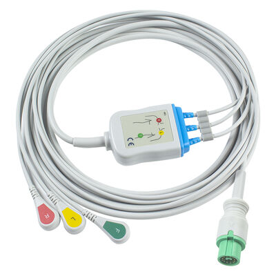 Cavo ECG EKG Fukuda Denshi 0012-00-1192 12 pin Expert Dynascope DS-5100 DS-5100E DS-5300W DS-5400 Dynascope DS-7001