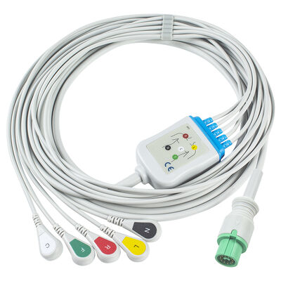 Cavo ECG EKG Fukuda Denshi 0012-00-1192 12 pin Expert Dynascope DS-5100 DS-5100E DS-5300W DS-5400 Dynascope DS-7001