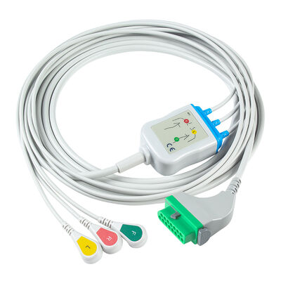 Fukuda Denshi CIO-07CTP-5NA CIO-07CTP-3NA ECG Cable 15Pin DSL-8001 DSL-8001R Dynascope DS-8100 DS-8200 DS-8500