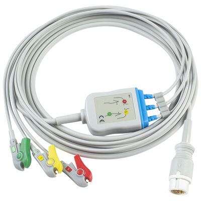 Cavo ECG 5 derivazioni 12 pin M1975A per adulti e pediatrici