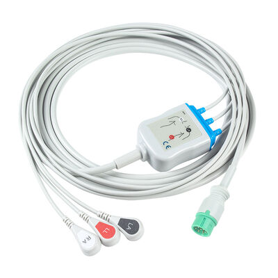 Yonker IE12 E12 E12S 9Pin Multi-Parameter Monitor ECG Cable