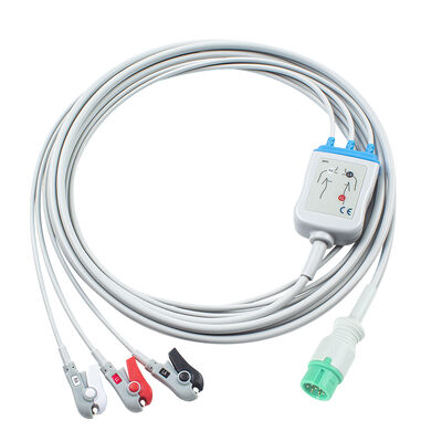 Yonker IE12 E12 E12S 9Pin Multi-Parameter Monitor ECG Cable
