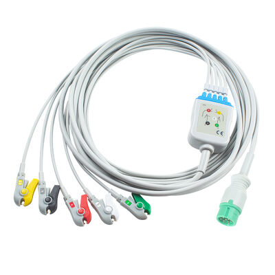 Yonker IE12 E12 E12S 9Pin Multi-Parameter Monitor ECG Cable