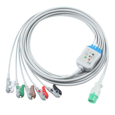 Yonker IE12 E12 E12S 9Pin Multi-Parameter Monitor ECG Cable