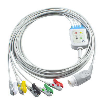 Ph 43100A 8Pin ECG Cavi e fili di conduzione HP macchina defibrillatore CodeMaster XL+