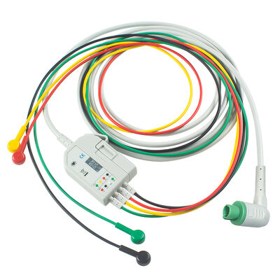 Stryker M-edtronic Fisiocontrole LIFEPAK 12 120 15 Defibrillatore ECG EKG Cavo e fili 11111-000018 11111-000020