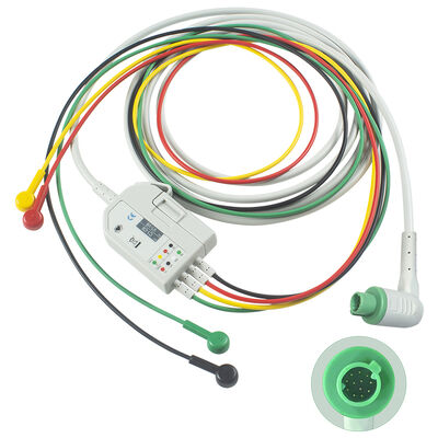 Stryker M-edtronic Fisiocontrole LIFEPAK 12 120 15 Defibrillatore ECG EKG Cavo e fili 11111-000018 11111-000020