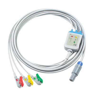 Huntleigh 8Pin Multi-Parameter Monitor Smartsigns Compact 300 500 Cable ECG Cavi ECG e fili a piombo