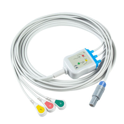 Huntleigh 8Pin Multi-Parameter Monitor Smartsigns Compact 300 500 Cable ECG Cavi ECG e fili a piombo