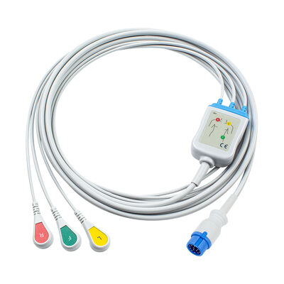 Innomed Cardio-Aid CA360-B defibrillatore 12Pin ECG ECG Cavo e fili 3Lead