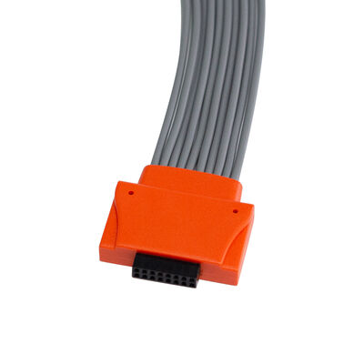 Compatibile Cardioline Walk400h Clickholter NG 5 7 Materiale TPU a piombo IEC Color Coding ECG Holter Cable