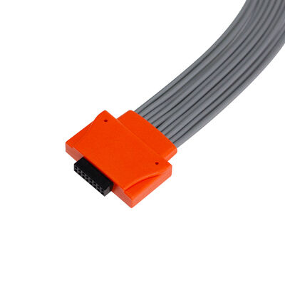 Compatibile Cardioline Walk400h Clickholter NG 5 7 Materiale TPU a piombo IEC Color Coding ECG Holter Cable