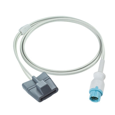 Cavo sensore SpO2 a 10 pin compatibile con LEPU Creative Aiview V12 V10 PH10 PH12 VX VS con lunghezza di 2,5 m
