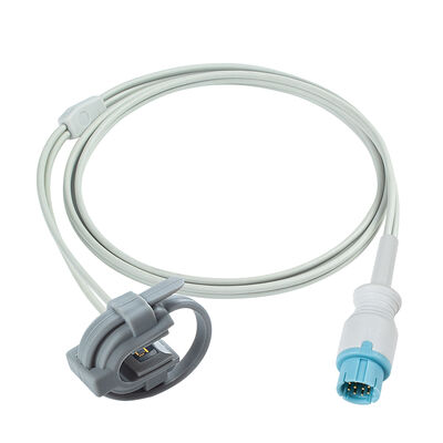 Cavo sensore SpO2 a 10 pin compatibile con LEPU Creative Aiview V12 V10 PH10 PH12 VX VS con lunghezza di 2,5 m