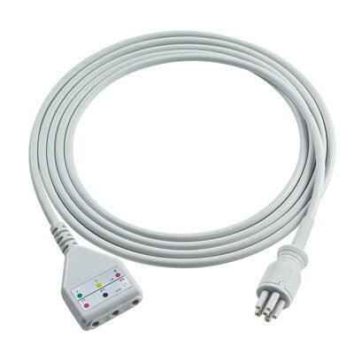 Omron > Colin 6Pin Connector 3 5Lead ECG Trunk Adapter Cable MC039-55 ECG cabli di estensione stile Din