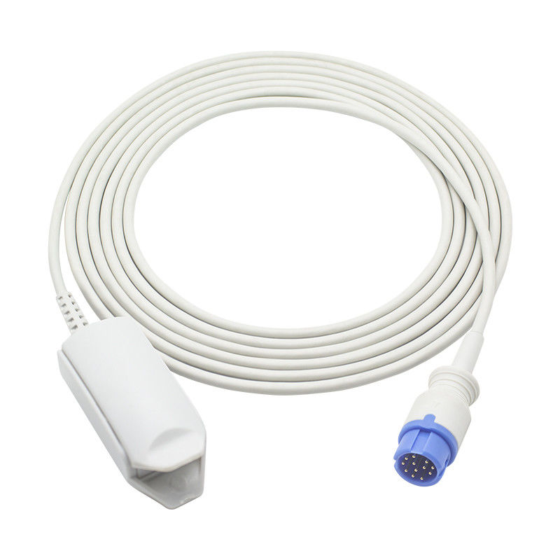 Sonda riutilizzabile di Pin Adult Finger Clip SpO2 di tecnologia 12 di Oxi-max del sensore SpO2 di Anke ASC-553