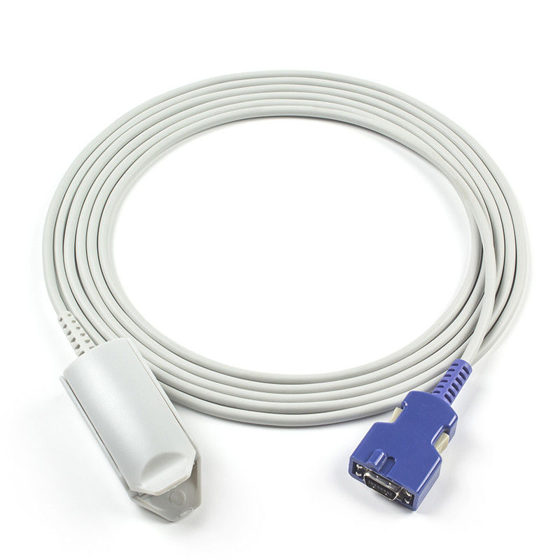 Sensore adulto della clip SpO2 del dito della sonda 14Pin N550 N560 N595 NPB-290 di tecnologia SpO2 di N-ellcor Oxi-max
