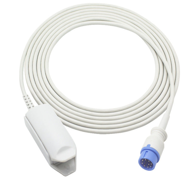 Sonda riutilizzabile di tecnologia A3 A5 V6 M9000 9 Pin Adult Finger Clip SpO2 di Digital di serie del sensore SpO2 A di Biolight