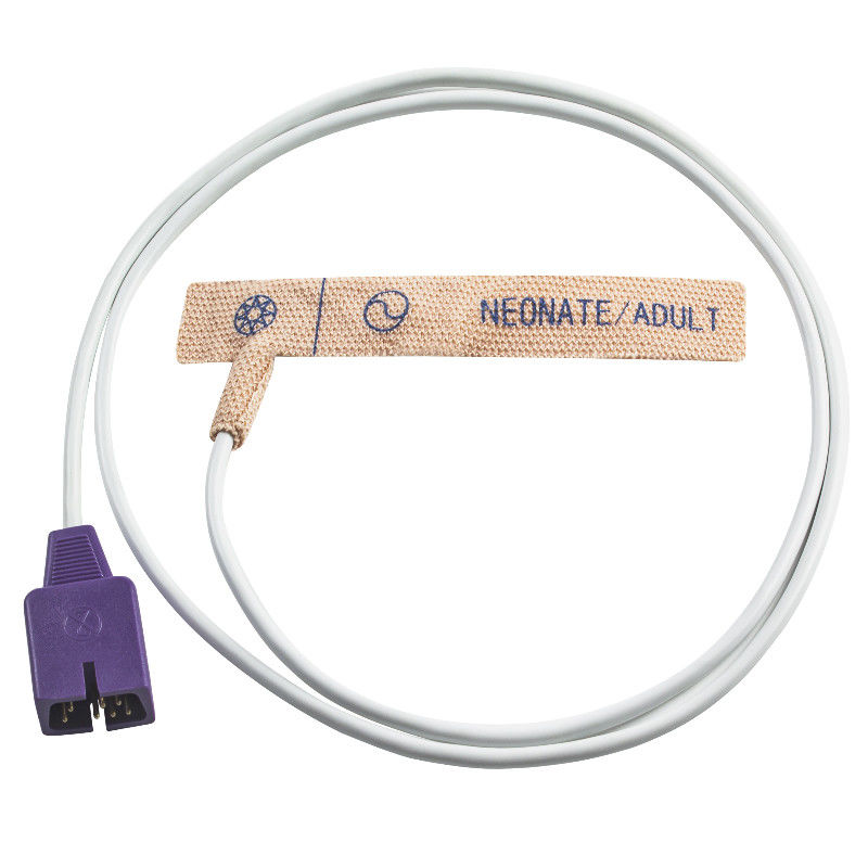 Sonda eliminabile SpO2 Spo2 del sensore di N-ellcor DB9 7pin N25 N200 NPB 4000 del neonato del tessuto elastico adulto eliminabile della pelle