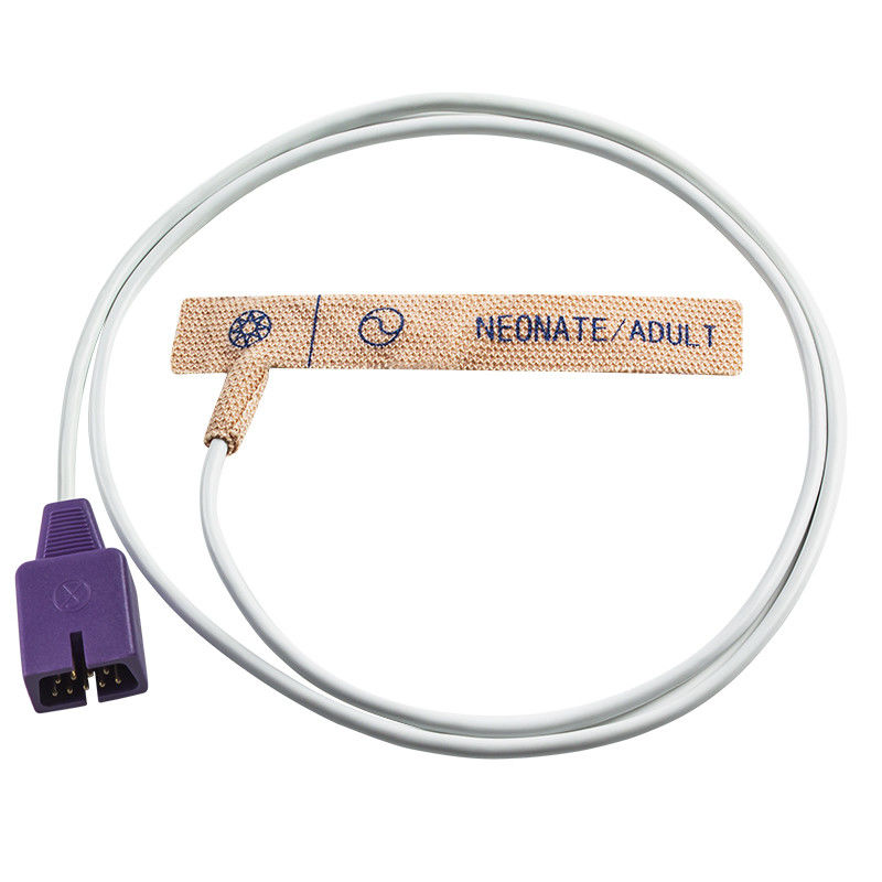 Sonda eliminabile SpO2 SpO2 del sensore di N-ellcor Oxi-max DB9 9pin MAX-N PM10N NPB-3910 del tessuto elastico eliminabile della pelle