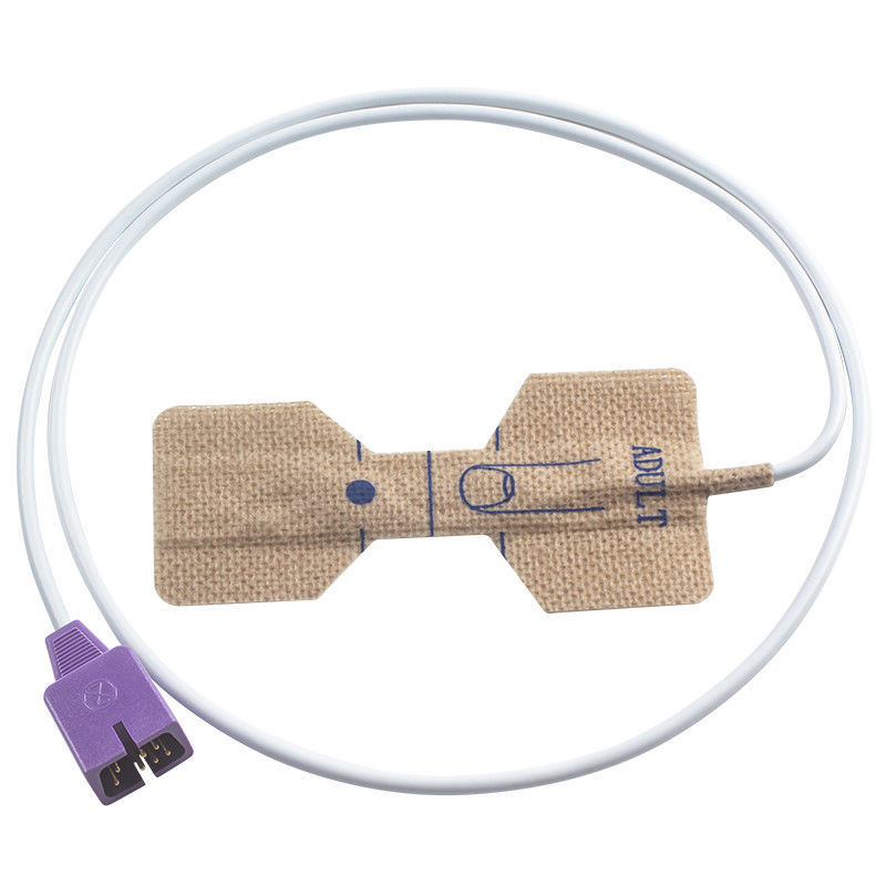 Sonda eliminabile SpO2 SpO2 del sensore di N-ellcor DB9 7pin D25 N150 NPB 290 dell'adulto del tessuto eliminabile non
