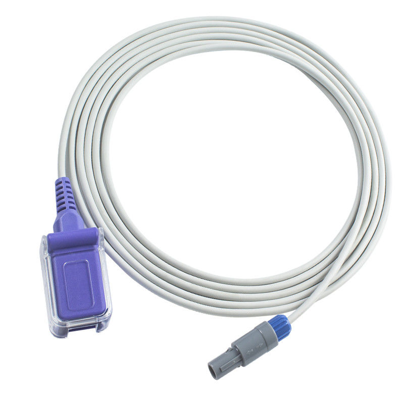 La sonda del sensore di Edan SpO2 cabla 7 il cavo di estensione dell'adattatore di Pin To DB9 -01.57.471068-11 SpO2