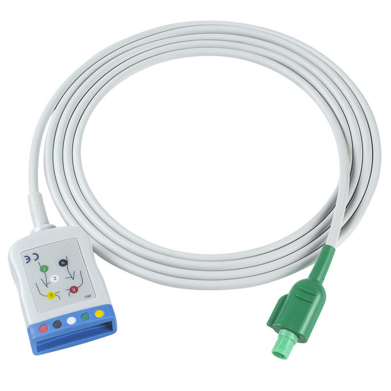 Cavo trunk ECG a 12 pin Datascope/Maquet/Getinge al cavo ECG 5 derivazioni IEC AHA Cavi ECG a pin singolo