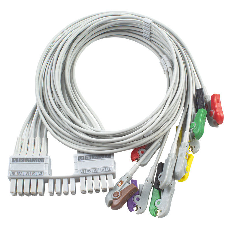 Mortara Burdick 10 Lead ECG Lead Wire ECG Leadwires 9293-041-50 9293-046-60 Per ELI 150C