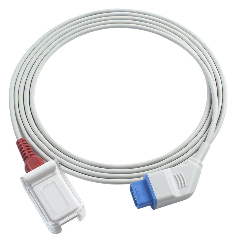La sonda di Nihon Kohden 3984 for M-asi-mo SpO2 cabla 14 il cavo dell'adattatore di Pin To LNCS SpO2
