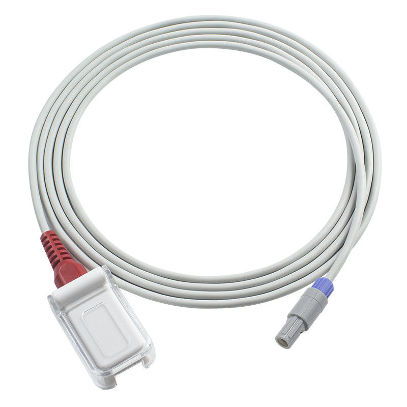 Cavo compatibile del sensore SpO2 di Comen per M.-asi-Mo tecnologia rossa 3M Cable