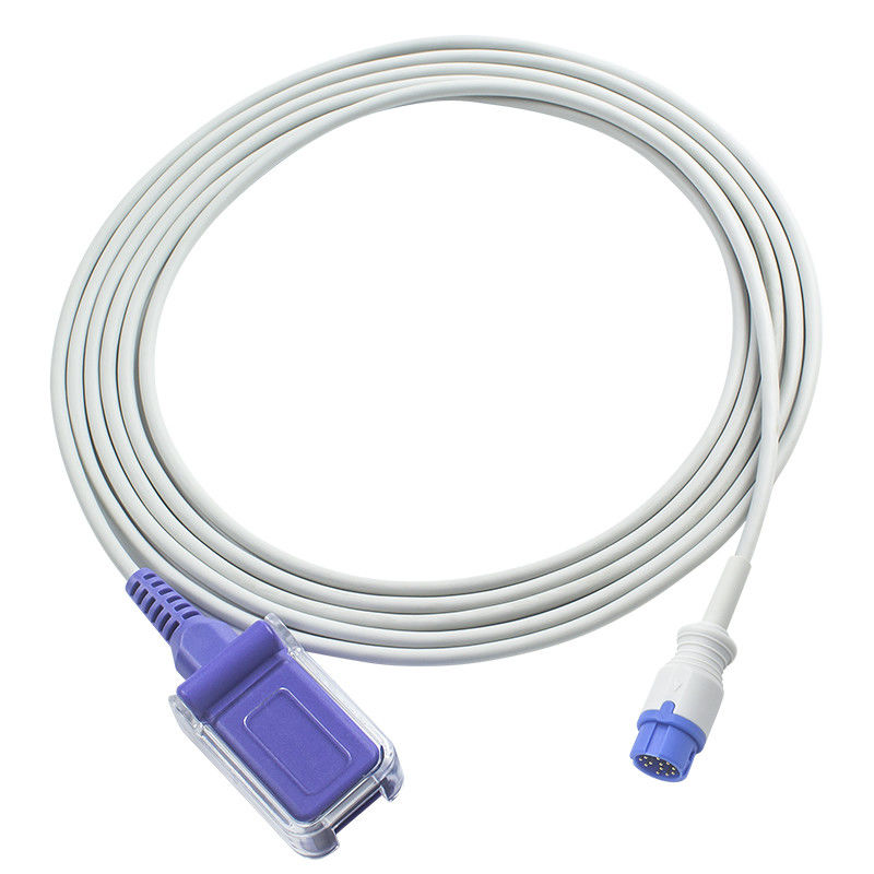 Il sensore di Neusoft N-ellcor Oxi-max SpO2 cabla il cavo di estensione dell'adattatore SpO2 12Pin a cavo paziente DB9