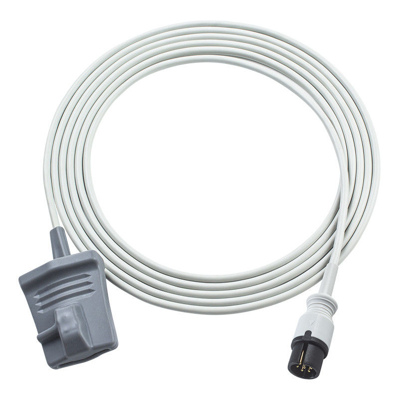 Anke 6 pin riutilizzabile SpO2 Sensore ASC-553 ACS-553A AAMI 6pin connettore adulto Soft tip SpO2 Probe