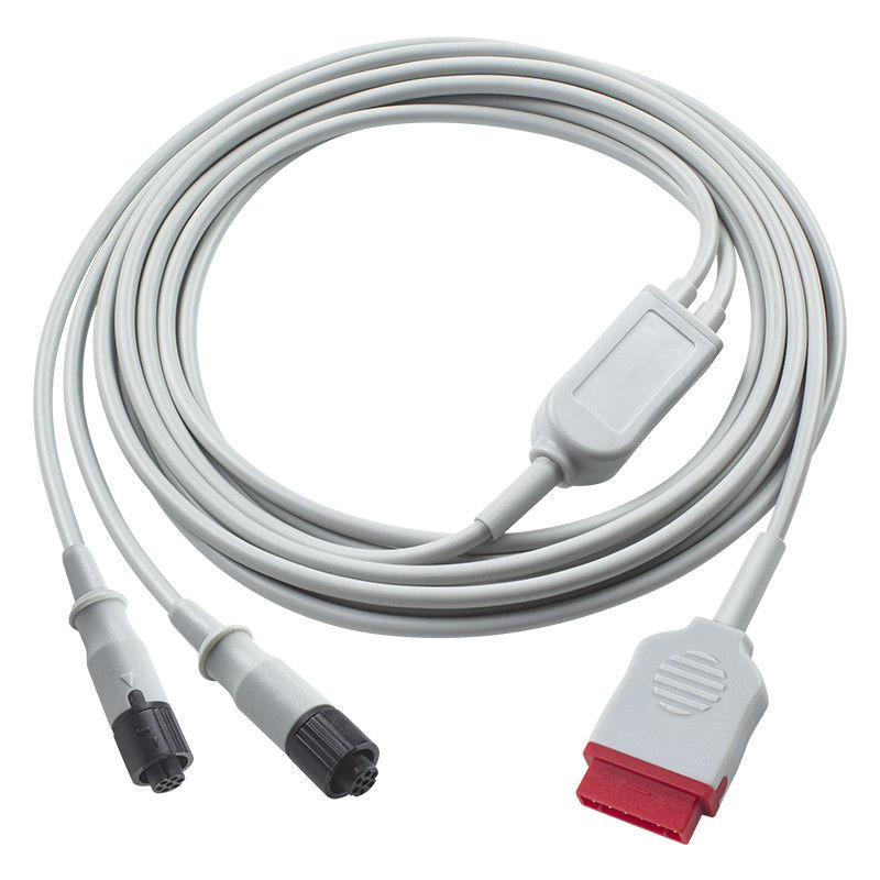 Cavo adattatore GE IBP da 11 pin a doppio connettore logico Medex B650 Tram 500 Cavo di prolunga per trasduttore