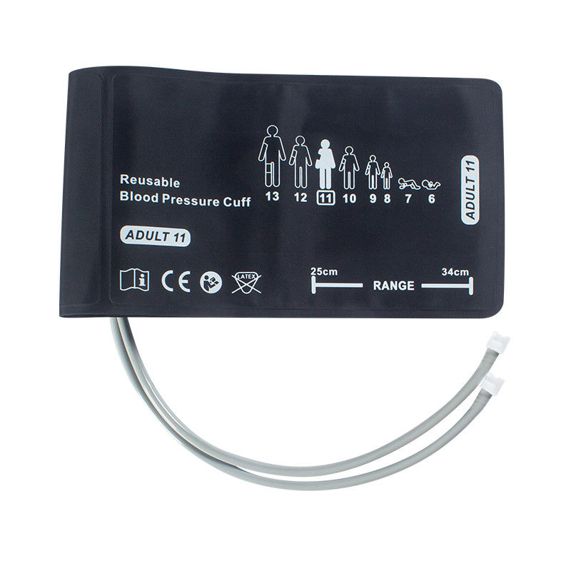 Compatibile Manciucca Welch Allyn Adult Pressure Manciucca Dimensione 11 Adult Long Double Tube