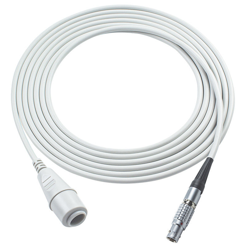 GE Marquette IBP Adapter Cable 5 pin con Edwards Connector Transducer Extension Cable