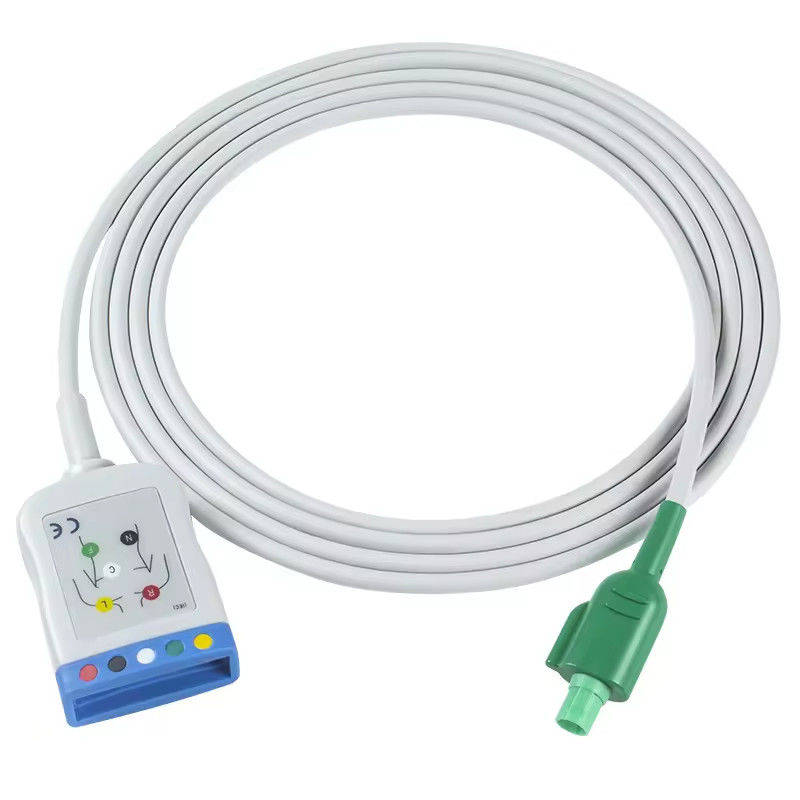 P-hilips PH Datascope 12Pin 5Lead ECG Trunk Adapter Cable per CodeMasterXL+ Cardiosave IABP Rescue Hybrid