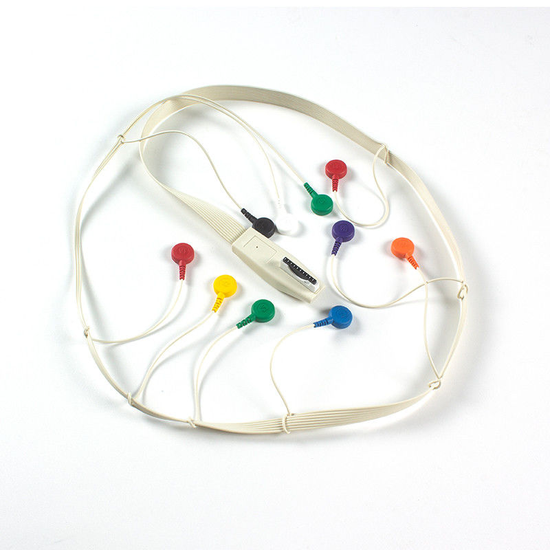 Compatibile con Mortara X12 + Holter ECG Cable Mortara ECG Holter Mortara Cable 10 Lead Snap