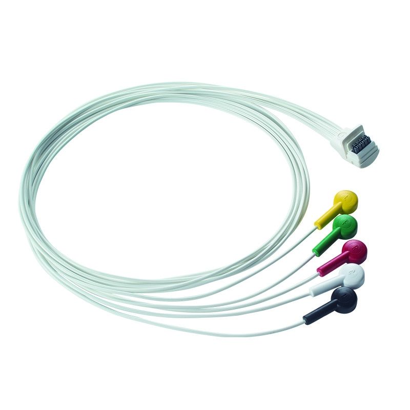 Compatibile con Mortara Holter ECG Cable Mortara H3+ ECG Cable ECG X12+ Cable 10 Lead
