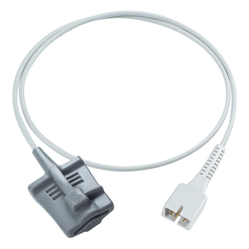 Sensore SpO2 per adulti corti grigio punta morbida 1M per Contec CMS60C/CW/D/DW CMS60 PM50 PM60D