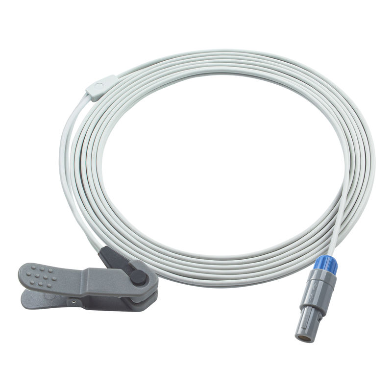 Sensore SpO2 diretto DIST 5000 per adulti / animali con cavo 3.0M e singolo tacco 5Pin