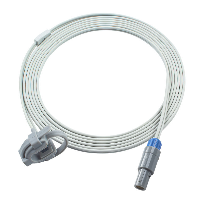 Sensore SpO2 compatibile con Hillmed 5Pin Digital Tech Neonate Wrap per neonati 3.0M