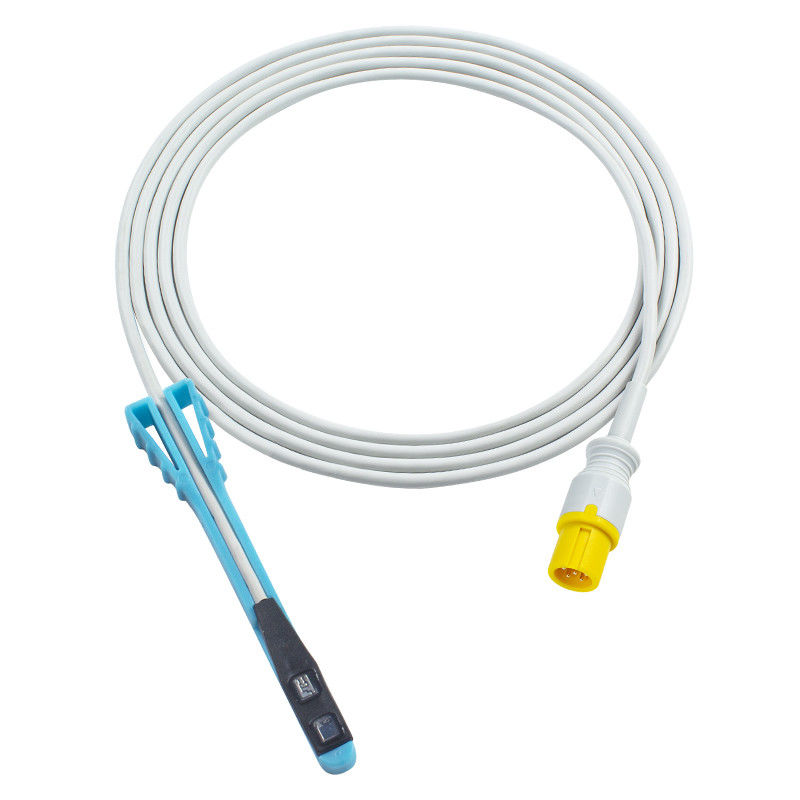 Sensore SpO2 6Pin Contec compatibile con gli animali 3.0M per CMS5100 CMS800 CMS9000C CMS9100